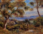 皮埃尔奥古斯特雷诺阿 - The Sea at Cagnes